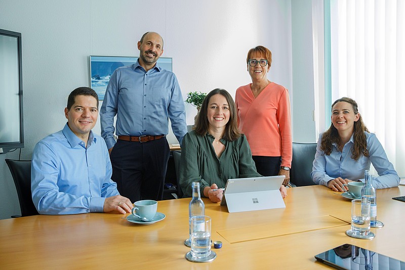 Beraterteam Brodbeck + Partner am Konferenztisch